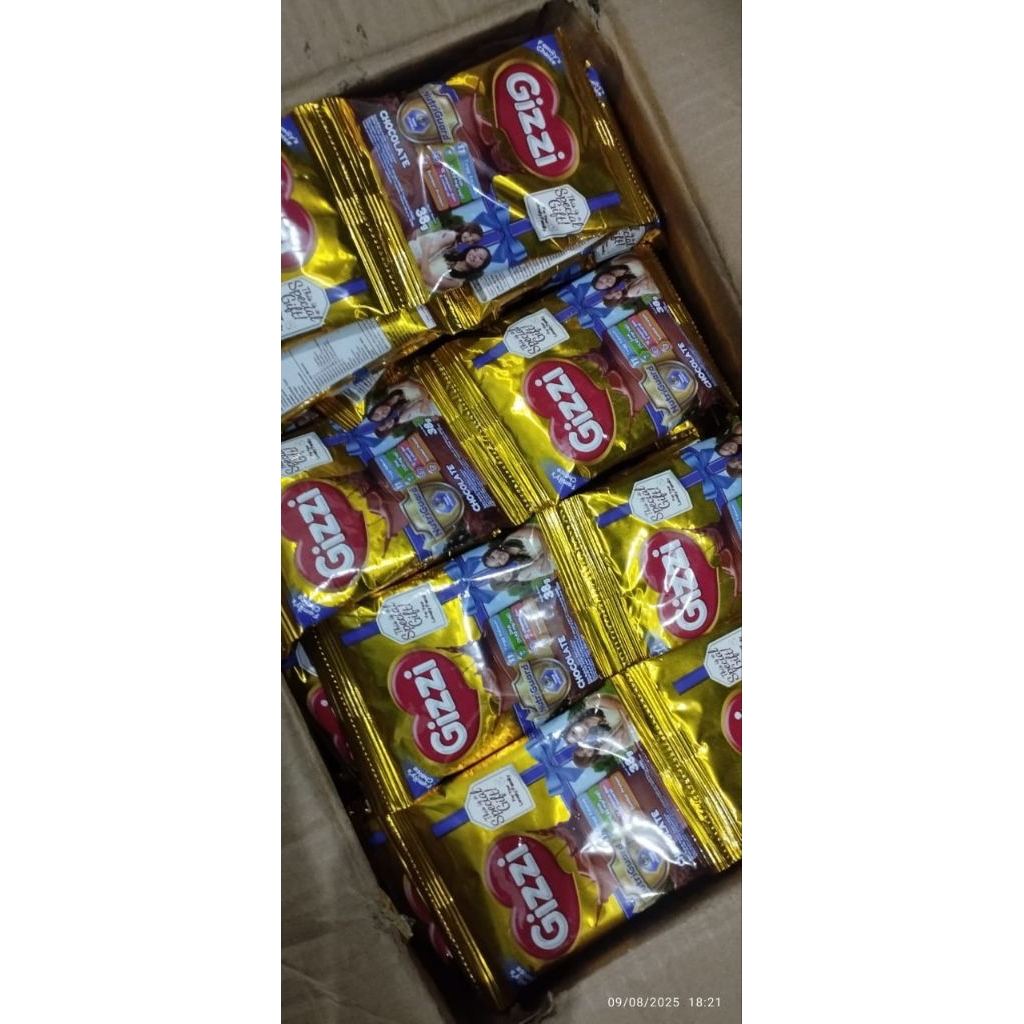 

susu gizzi rasa coklat 12pcs