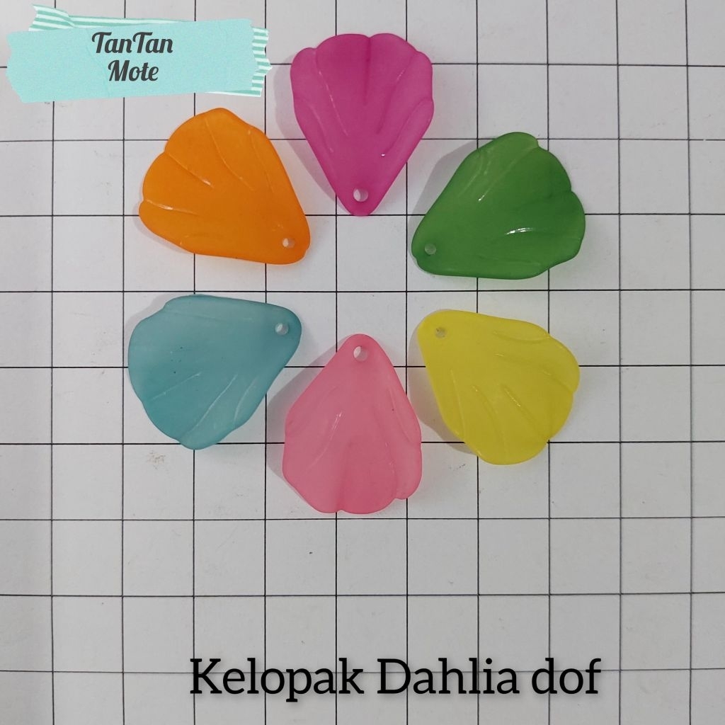 1 Pon Mote Kelopak Dahlia Doff