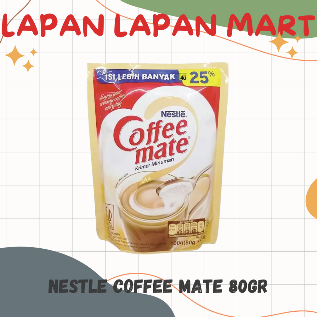 

Nestle Coffee Mate 80gr+20gr