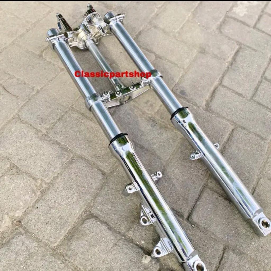 shok shock skok depan yamaha byson pnp rx king rx spesial rk king rx series full chrome crome celup