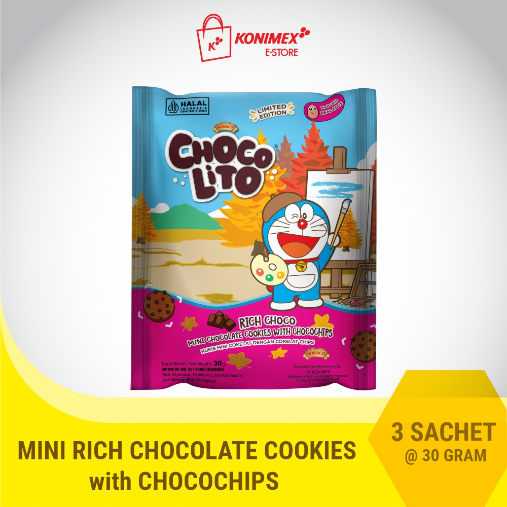 

Chocolito Rich Choco mini cookies 3 sachet