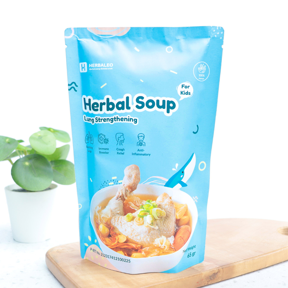 

HERBAL SOUP FOR KIDS LUNG STRENGTHENING - HERBALEO