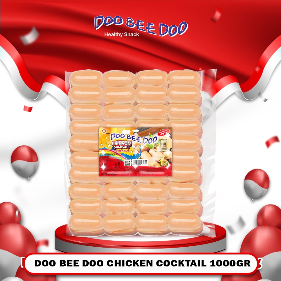 

Doo Bee Doo Sosis Chicken Cocktail Original 1000 Gram Promo
