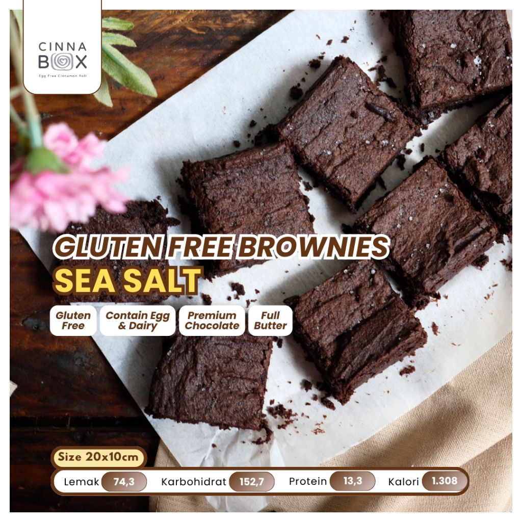 

Gluten Free Brownies Sea Salt