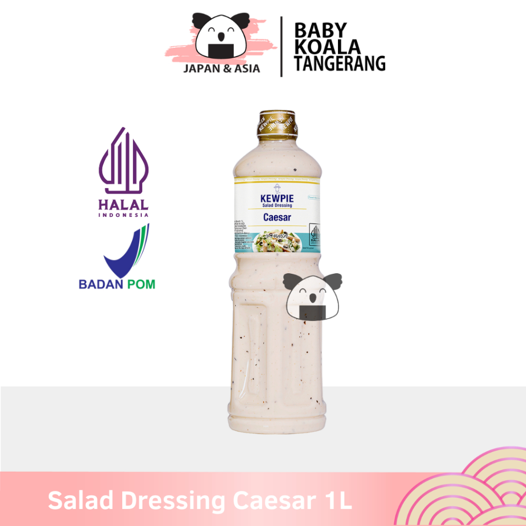 KEWPIE Salad Dressing Caesar 1 liter │ Saus Salad Caesar -BKT