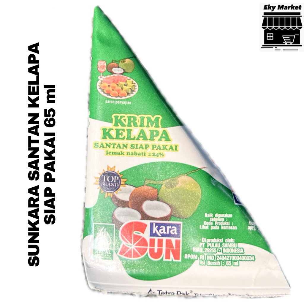 

SUN KARA SANTAN KELAPA INSTAN SIAP PAKAI 65ml