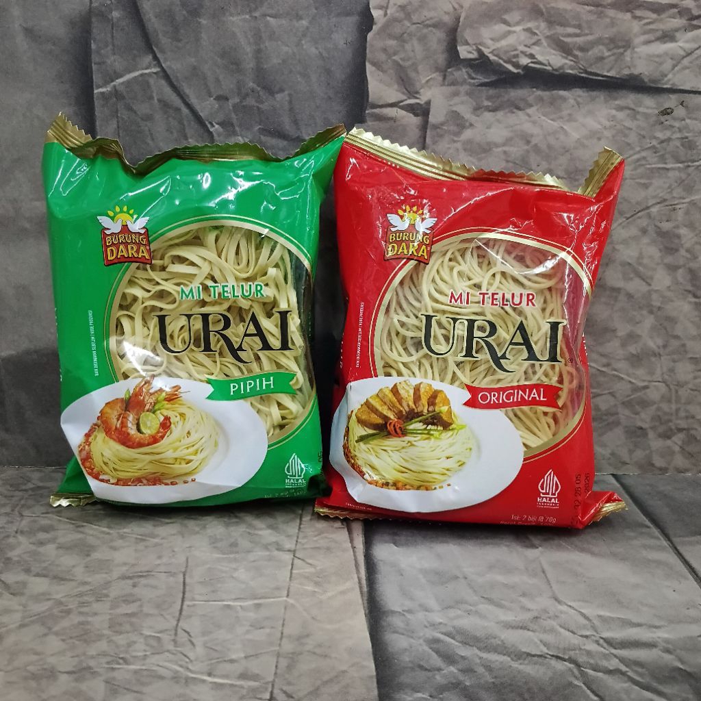 

MIE TELUR URAI BURUNG DARA ORI & PIPIH 140GR