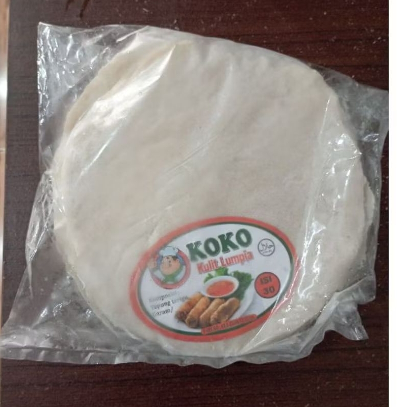 

Koko Kulit Lumpia Bulat isi 30 (Frozen Food)