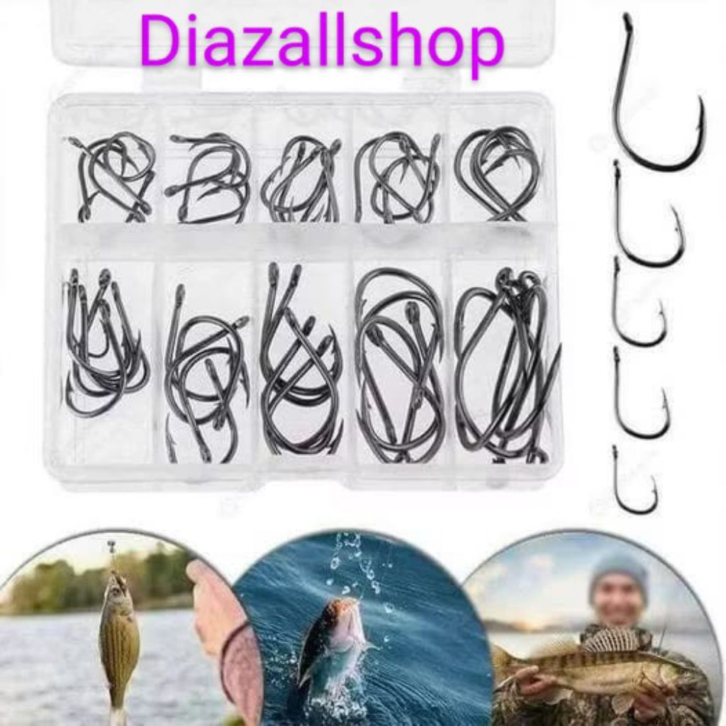 SET BOX MATA KAIL PANCING 100PCS