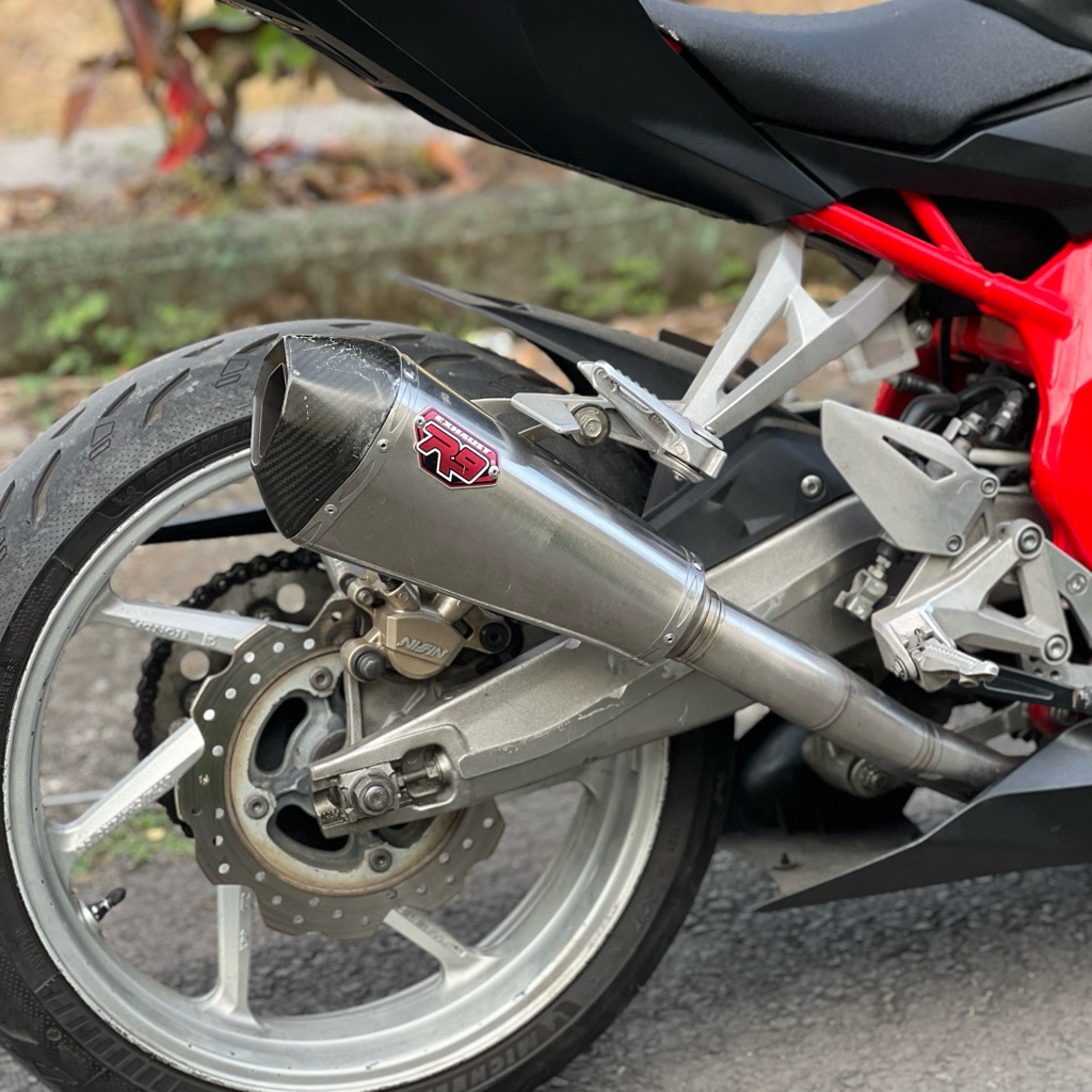 KNALPOT R9 ZETA CBR250RR ORIGINAL 100% ORI second inlet 50