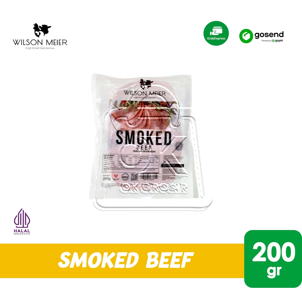 

Smoked Beef WILSON Meier Daging Sapi Asap 200gr (KHUSUS INSTANT)