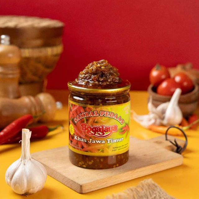 

Bogajaya Sambal Pedas Asli Khas Nusantara Rasa Autentik Premium Lezat Gurih Pedas Menggugah Selera