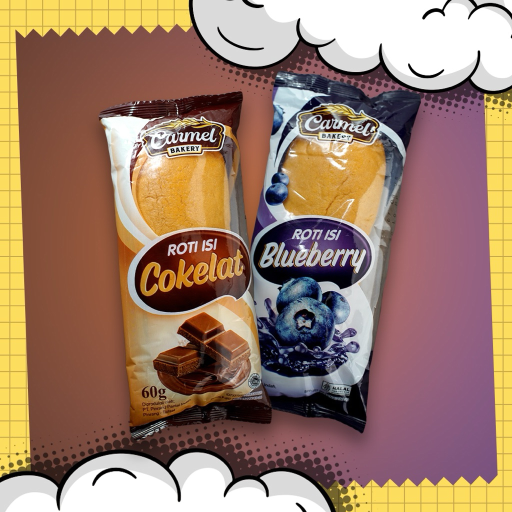 

Roti Isi Carmel Halal – Roti Manis Empuk Isi Cokelat & Blueberry