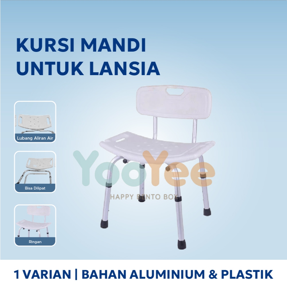 Yooyee  Kursi Buat Mandi Lansia
