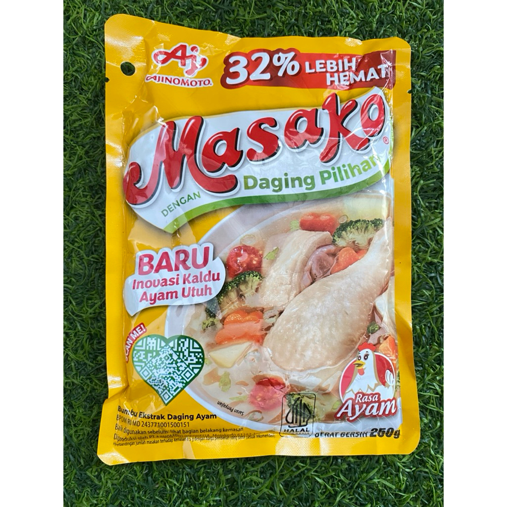 

Masako Ayam 250 Gram Penyedap Masakan Rasa Ayam Asli