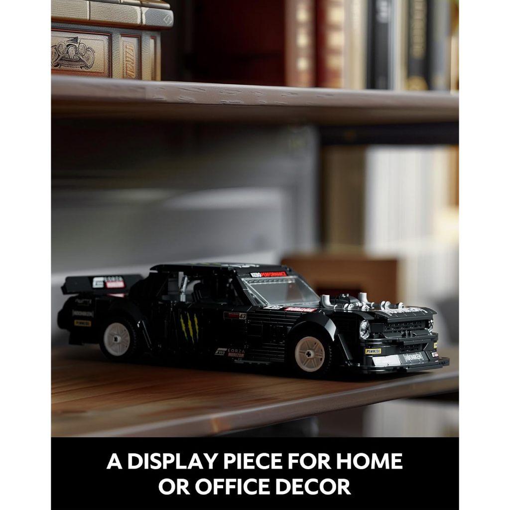 TERUJI NIFELIZ MINI HOONIKEN MUSCLE CAR BUILDING SET, COLLETIBLE MODEL TOY FOR ADULTS AND CAR LOVERS