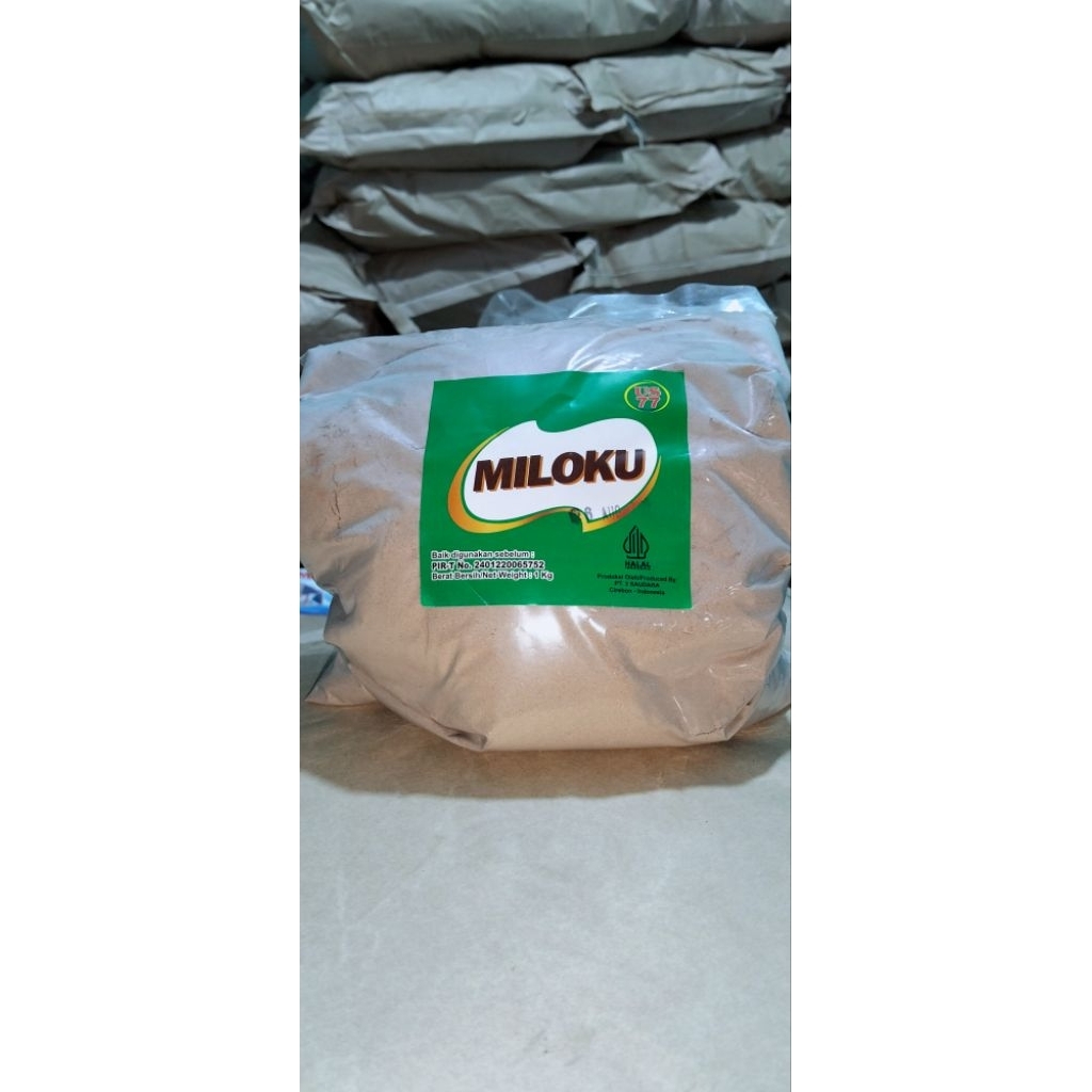 

susu bubuk coklat manis kemasan 1kg.