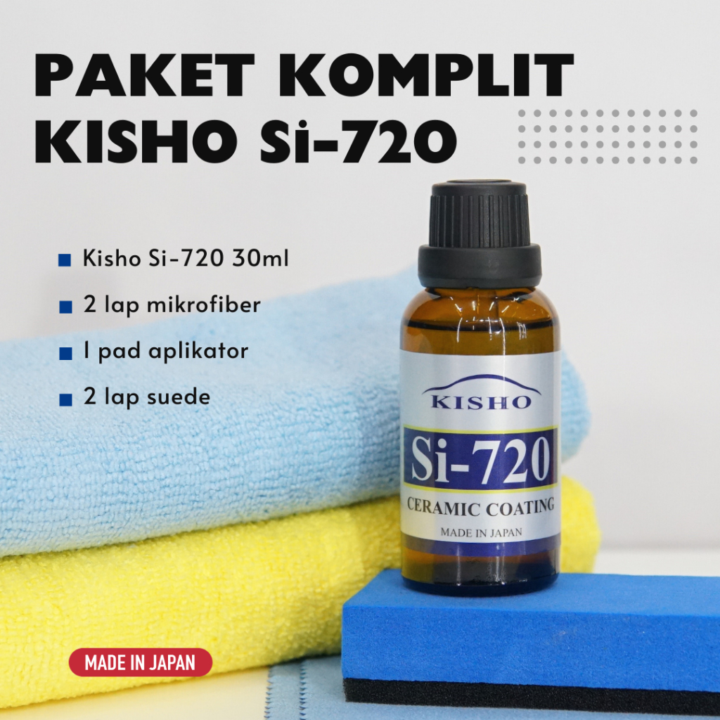 Nano Ceramic Coating Kisho Si 720 Asli Jepang MURAH