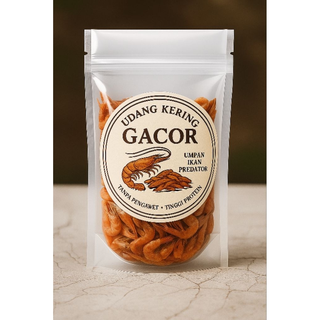 Udang Kering | Pakan ikan predator