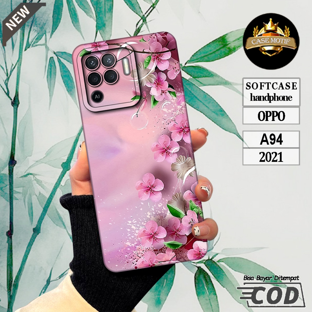 Case OPPO A94 Casing OPPO A94 4G Terbaru 2021 Aksesoris Softcase Casing Silikon Case Hp Murah