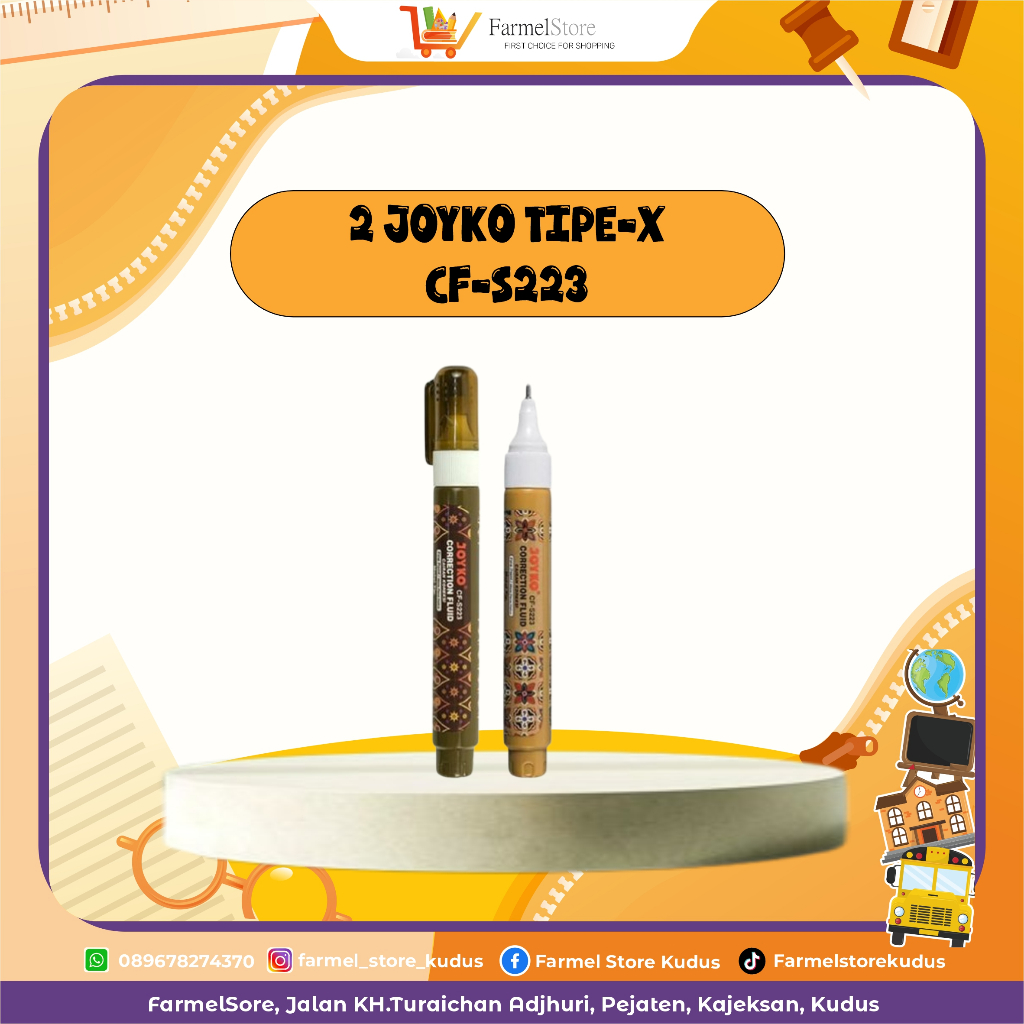 

Joyko Tipe-x kode CF-S223