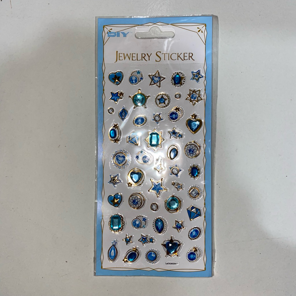 

Sticker timbul warna biru galaxy (SEALED)