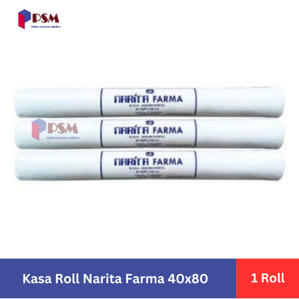 Kasa Roll Hidrophile 40 yard x 80cm Evomed / Verban Gulung Hidrofil OM