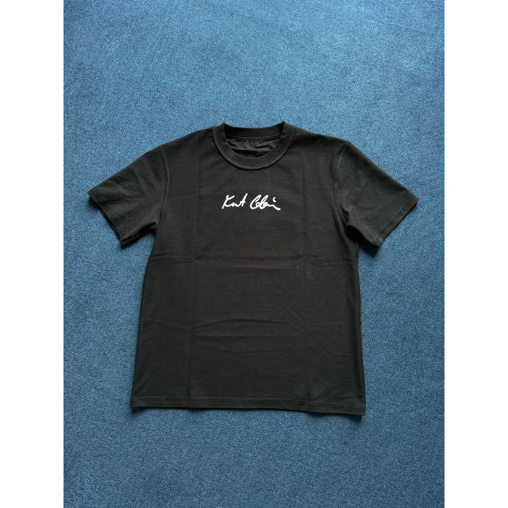 SNEAKERSURABAYA MERCH " CONVERSE X KURT COBAIN " TSHIRT 2 IN 1 / KAOS BOLAK BALIK