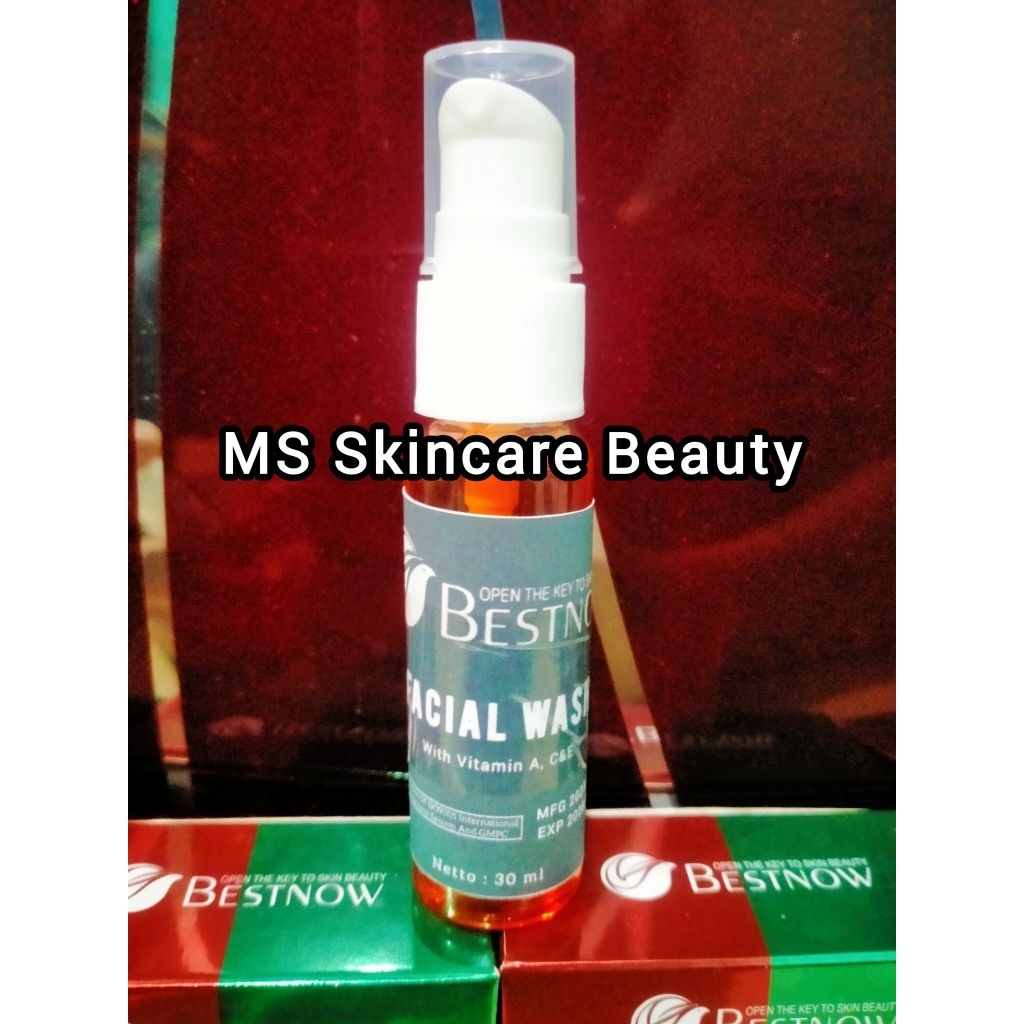 Facial wash Bestnow mini Original 30ml / Sabun wajah bestnow Mini