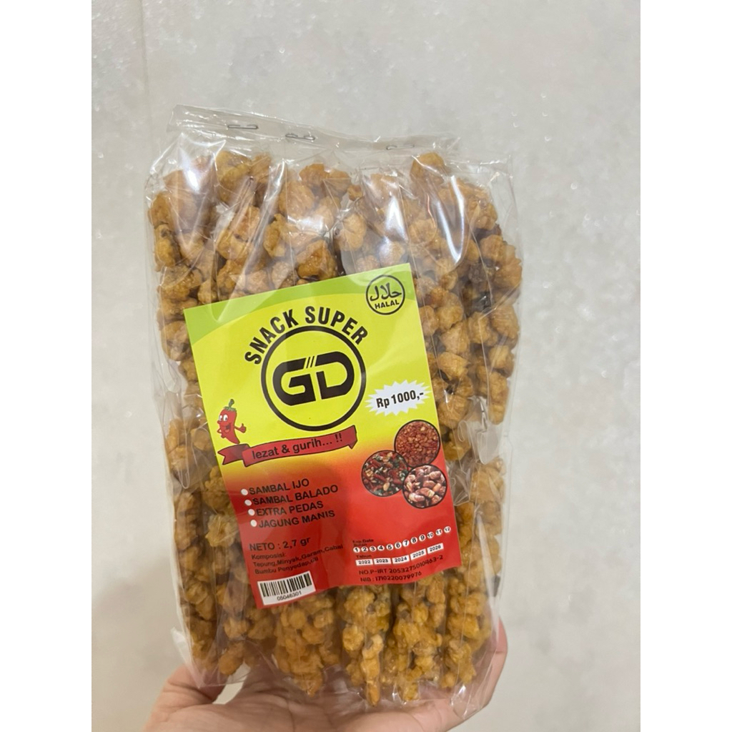 

Kacang brondong 1 pack isi 12 bungkus
