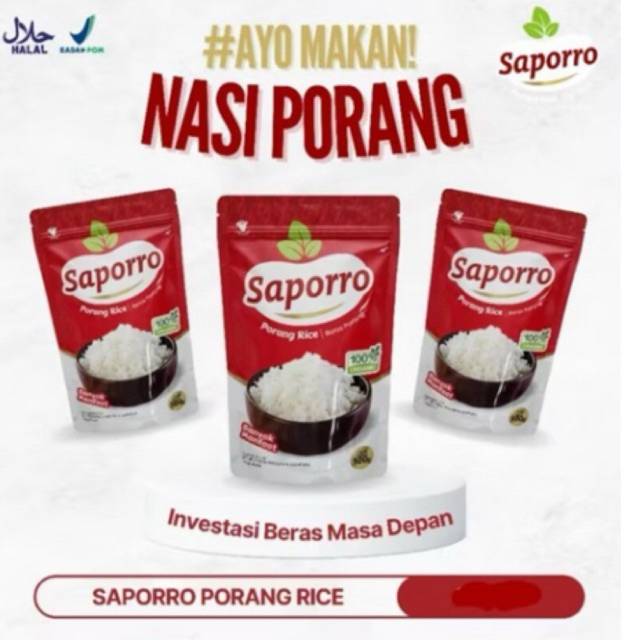 

Beras Porang Saporro 500 Gram