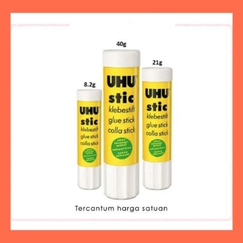 

UHU Lem Stick 8GR , 21GR, 40GR