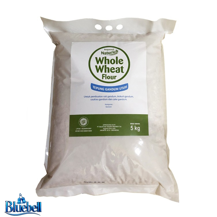 

Naturich Whole Wheat Flour WWF 5Kg Tepung Gandum Utuh