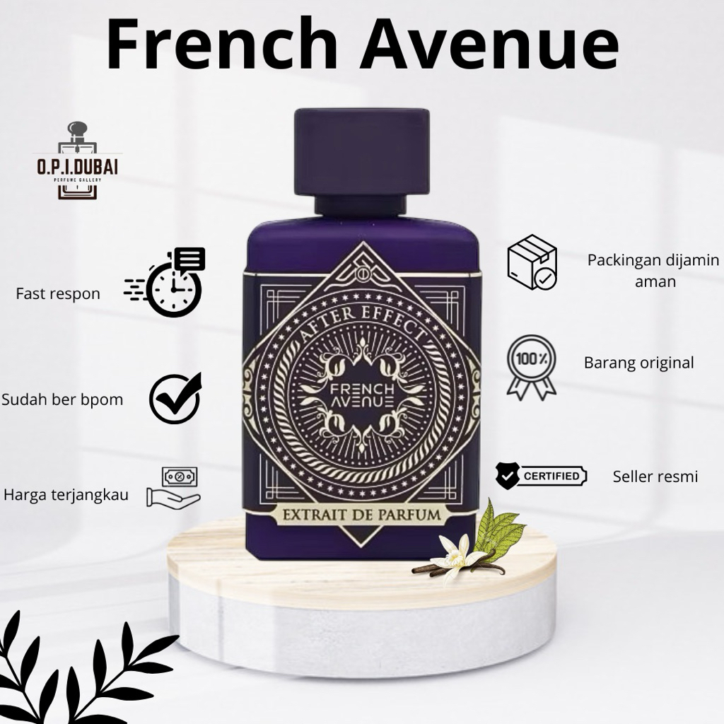 french avenue After effect edp original