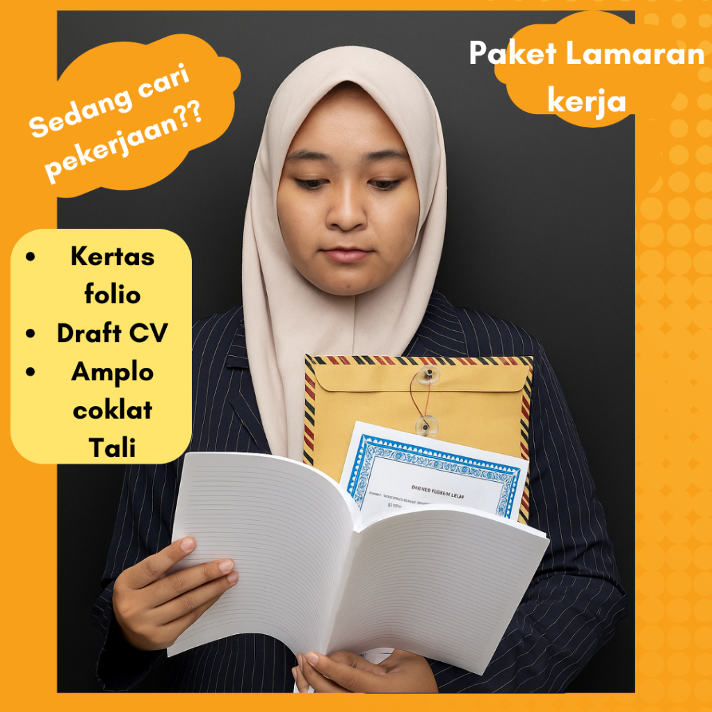 

Paket dokumen lamaran kerja 1 set praktis