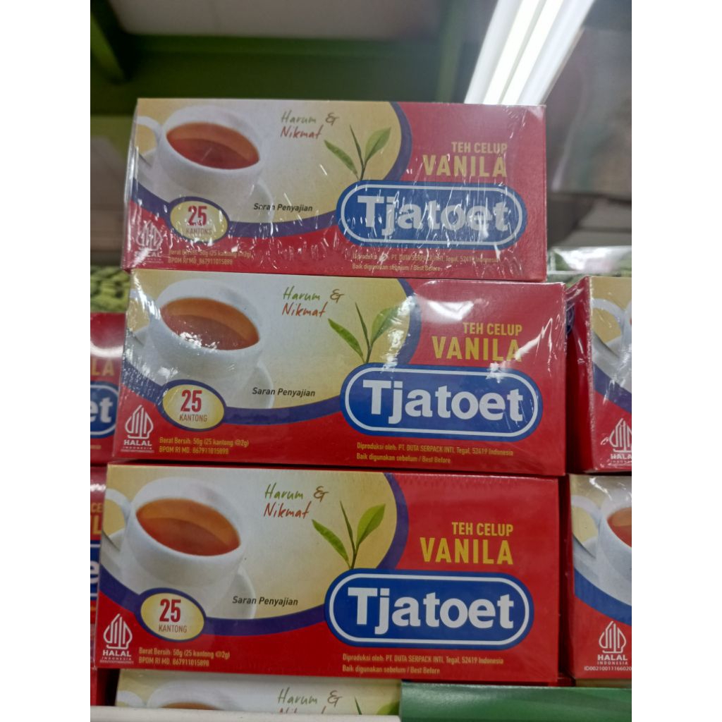 

Teh Tjatoet Vanilla Celup / Teh Tjatoet Celup