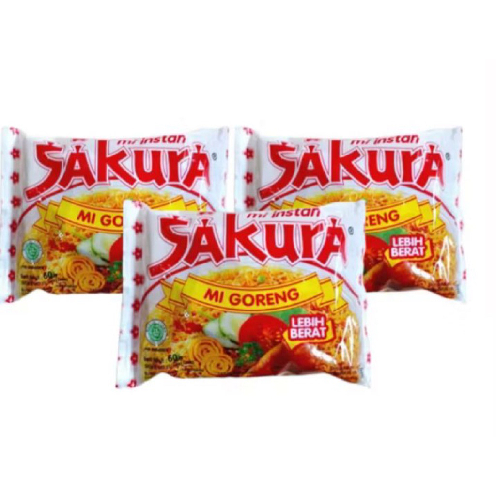 

MI INSTAN SAKURA 60g ( isi 5pcs )