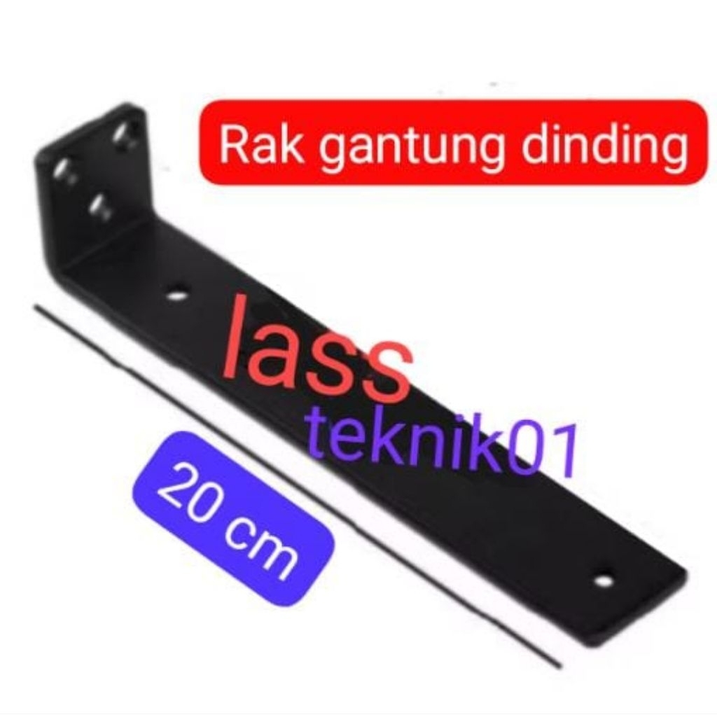 rak siku papan ambalan rak gantung tempel dinding besi siku papan ambalan rak gantung dinding rak si