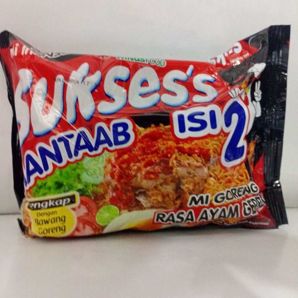 

MIE SUKSES ISI 2 RASA AYAM GEPREK