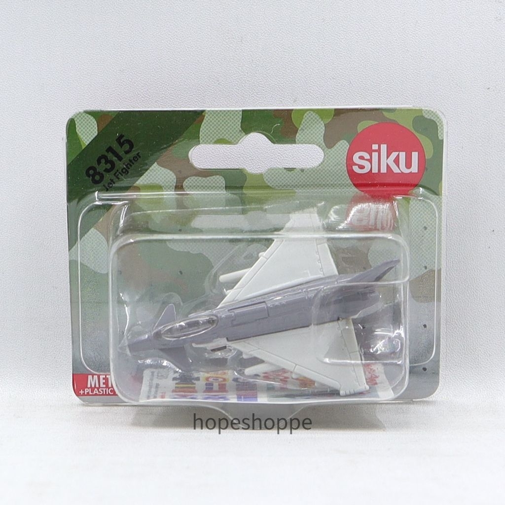 Siku 8315 Jet Fighter Military Vehicle Diecast Pesawat Jet Tempur Original Germany