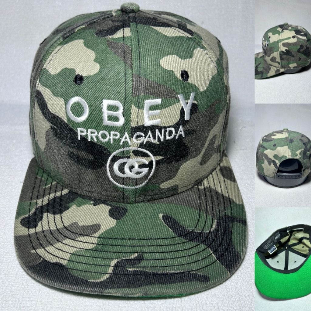 Topi camo obey
