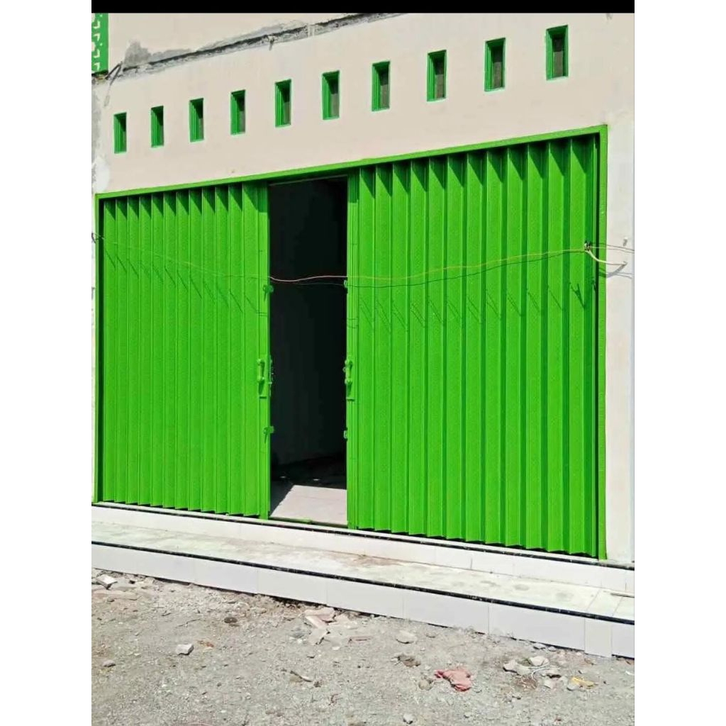 PINTU HARMONIKA PINTU TOKO RUKO PINTU FOLDING GATE