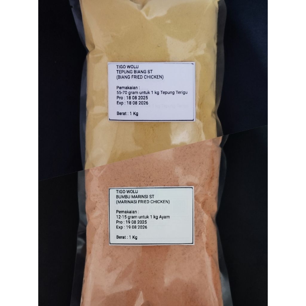 

Paket Biang Marinasi Ayam Goreng ST 500 gram Fried Chicken