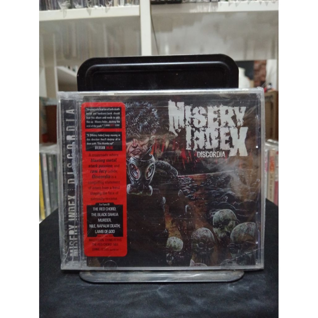 [cd import] Misery Index - Discordia