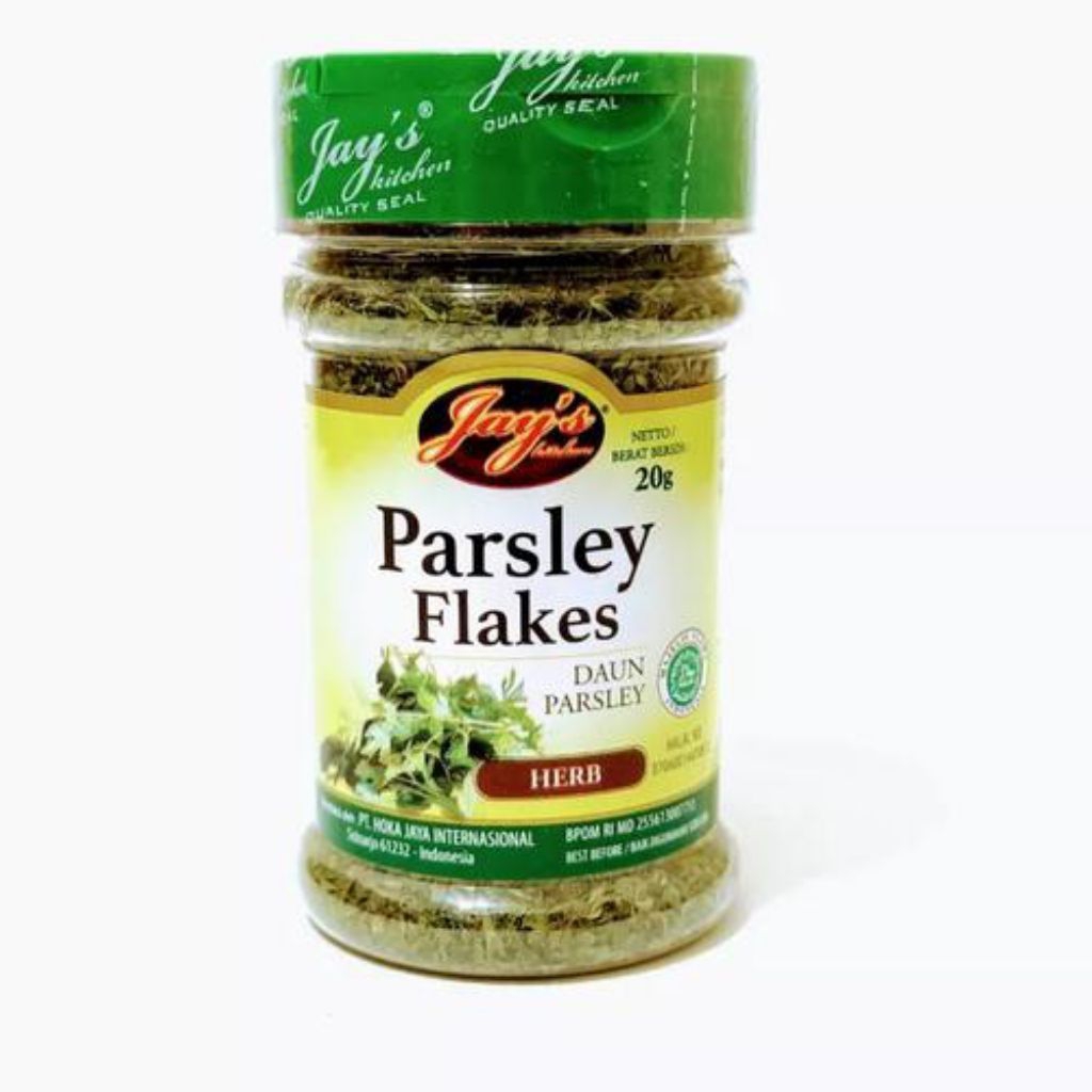 

Parsley Flakes 25 gr Jay's