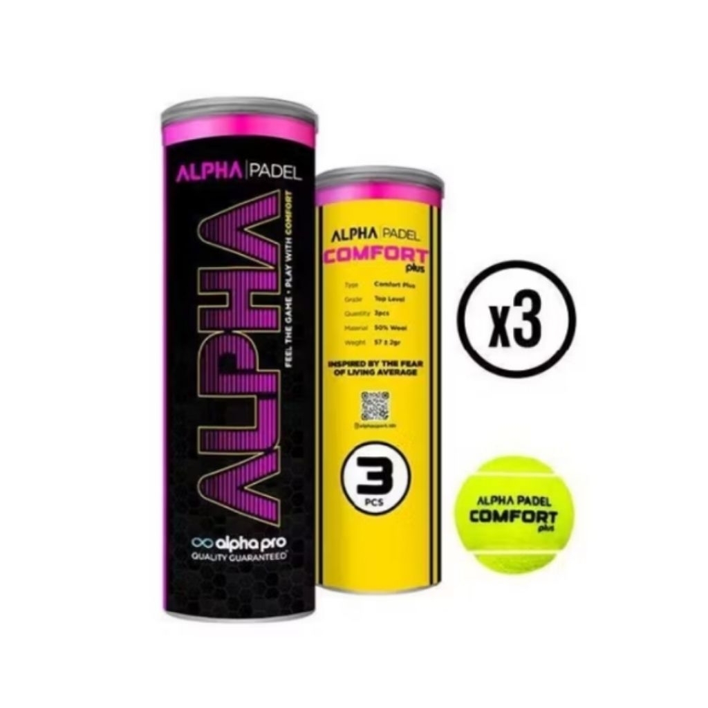 ALPHA BALL PADEL BALOLA /KASTI ORIGINAL SEGEL %