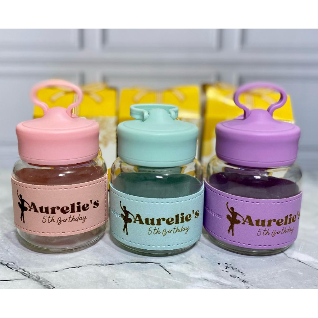 Souvenir Botol Minum Anak Custom Nama Laser Grafir