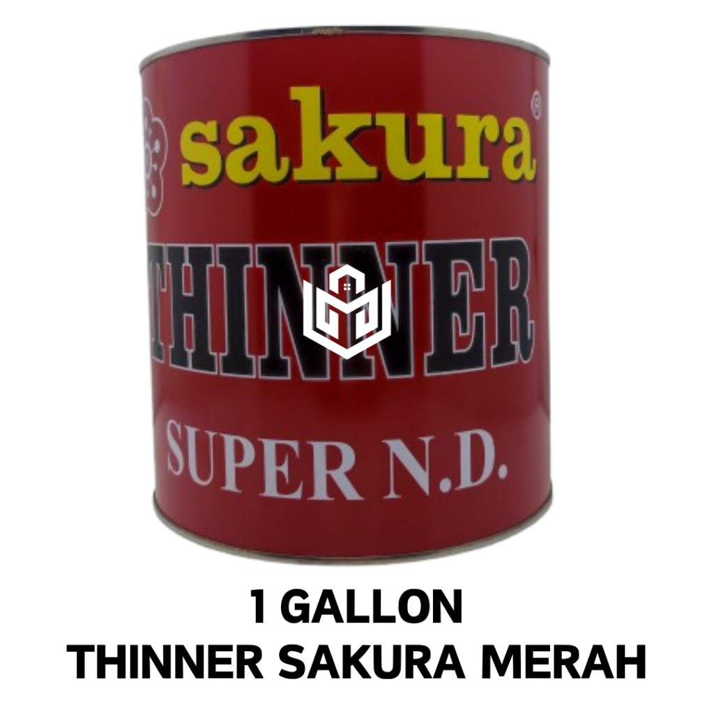 Thinner Sakura Super ND / Kemasan  Galon 4,5 Liter / Thinner