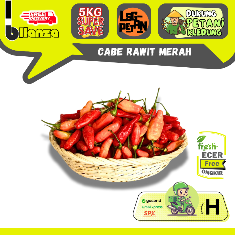 

Bllanza | Cabe Rawit Merah — Sahabat Makan Sayur ECER (H)