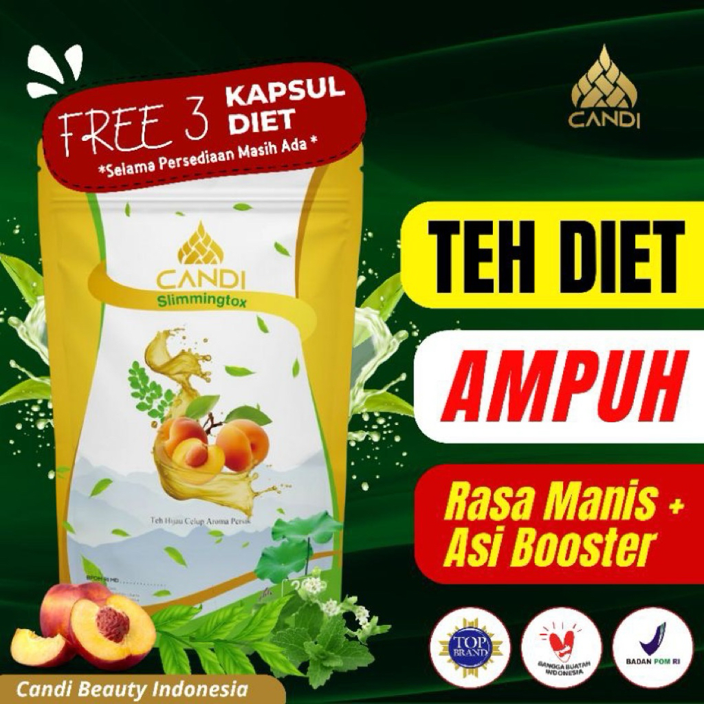 

TEH HIJAU DIET TEH DIET SLIMMING TEA PELANGSING PEMBAKAR LEMAK PELANGSING WITH ASI BOOSTER AMAN BUSUI